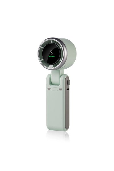 Evolium Mini portable fan, evolium, 5 speed levels, digital display, usb char...