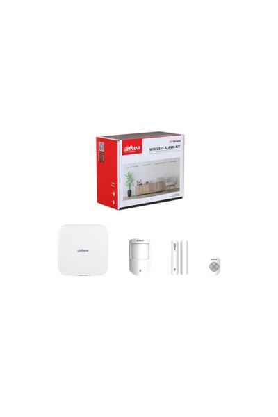DAHUA ART-ARC3800H-03-FW2 868MHZ 2G/3G/4G/WIFI BEYAZ RENK KABLOSUZ ALARM SETİ UMT