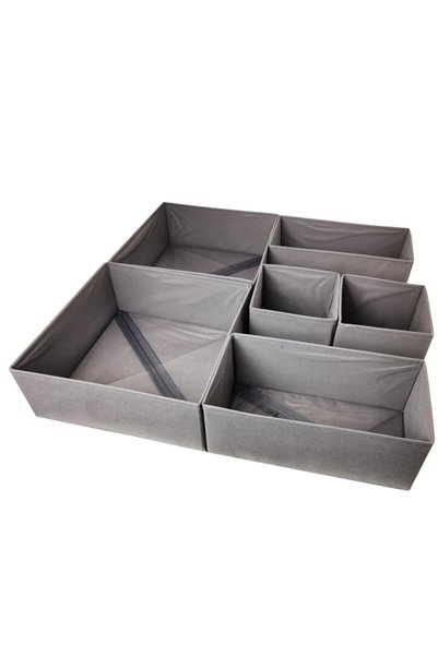 Generic Brand Organizator pentru Sertar, 3 Mărimi, pentru Lenjerie, Tricouri,...