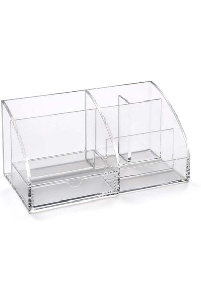 Al Raied ARS® Clear Acrylic Desk Organiser