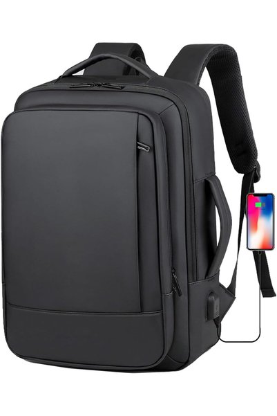 Generic Travel Laptop Backpack, Computer Business Backpacks with USB Charging...