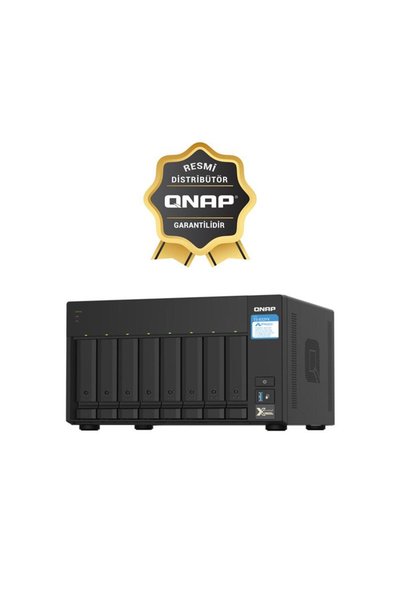 Qnap TS-832PX-4GB RAM 8 HDD YUVALI TOWER NAS (RESMİ DİSTRİBÜTÖR GARANTİLİ) PRO