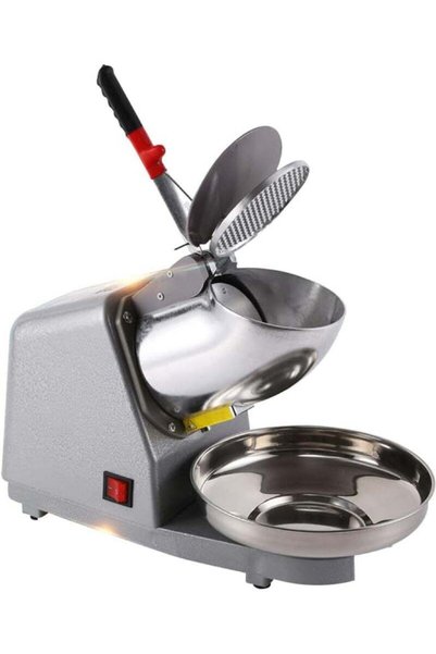 Generic Rock Pow Electric Dual Blades Ice Crusher Shaver Snow Cone Maker Mach...
