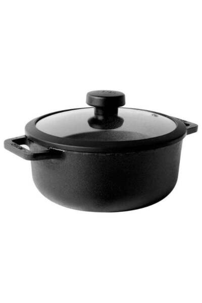 Meyer Pre-Seasoned Cast Iron Dutch Oven | Biryani Pot | Cast Iron Casserole w...