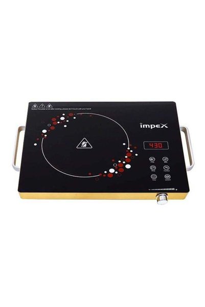 Generic Impex Infrared Induction Cooktop-Touch & Knob Control, Micro Crystal ...