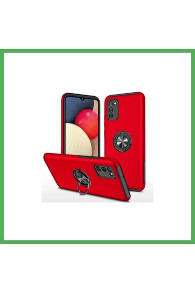 Nur store Çanta Samsung Galaxy A02S Compatible Case Elite Cover with Ring - R...