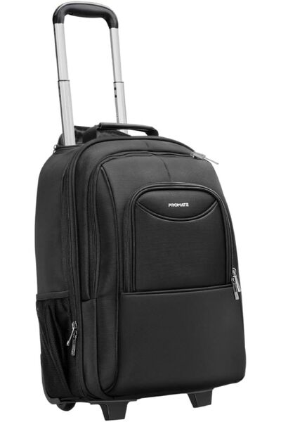 Promate Laptop Trolley Bag, Water Resistance 16-inch Laptop Bag with Adjustab...