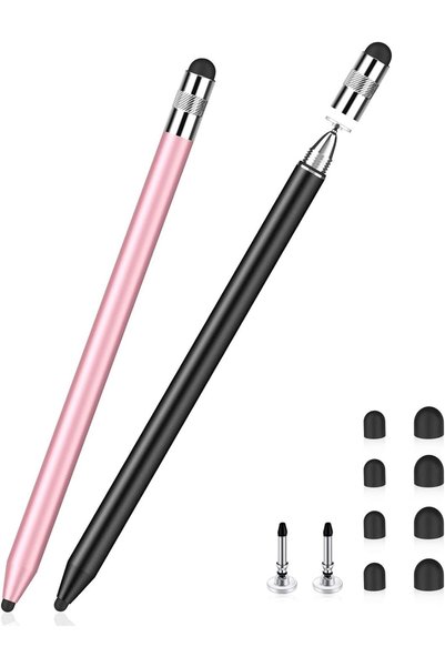 NALACAL 2PCS Stylus Pens for Touch Screens, 3 in 1 Stylus High Sensitivity Un...