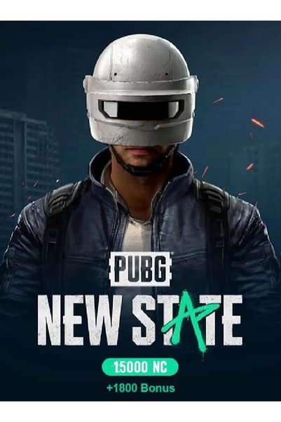 PUBG Mobile PUBG New State 15000 NC+1800 Bonus 50 USD