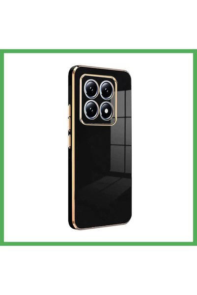 Nur store Çanta غطاء سيليكون متوافق مع Mi 14T Pro - أسود BEZOSS