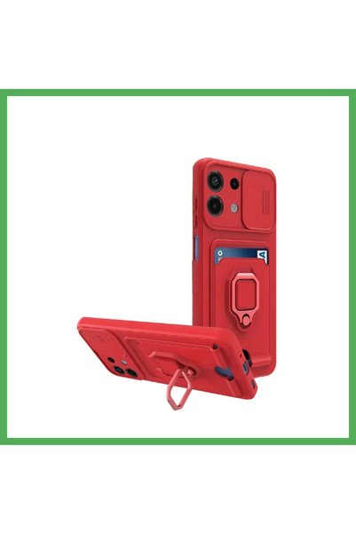 Nur store Çanta Redmi Note 13 4g Compatible Case Zuma Silicone with Business ...