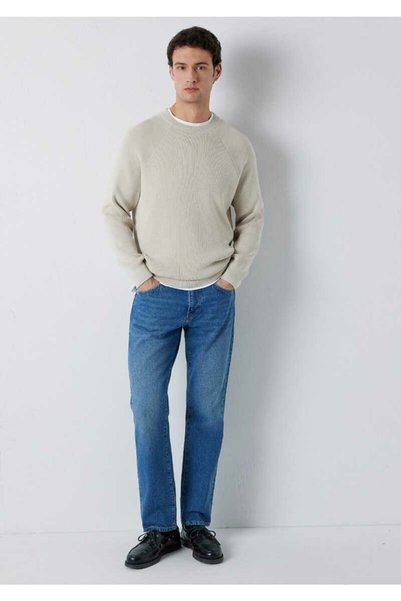 Mavi Men's Beige Sweater Pale Beige Sweater & Cardigan
