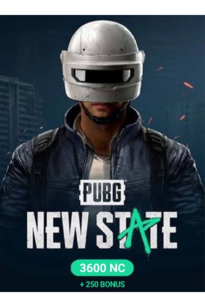 PUBG Mobile PUBG New State 3600 NC+250 Bonus 12 USD