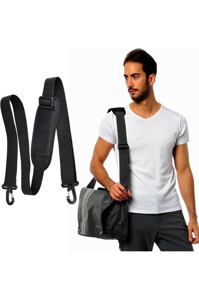KASTWAVE Adjustable Thick Padded Shoulder Straps for Bags, 63 Inch Heavy Duty...