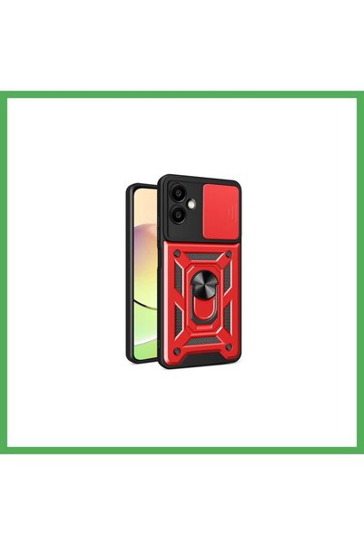 Nur store Çanta Samsung Galaxy A06 Compatible Case with Lens Ring Silicone - ...