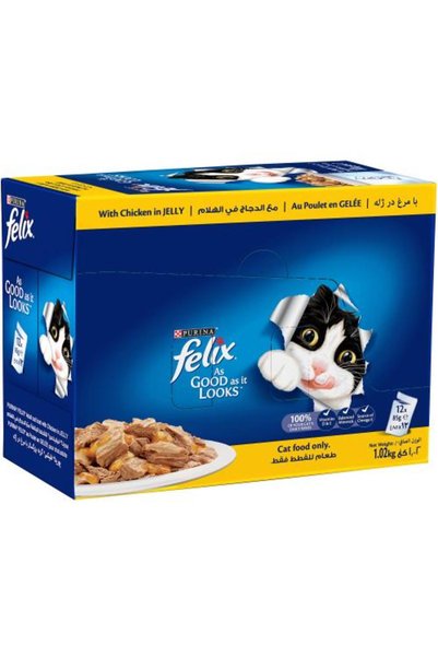 FELIX Pureina Flex Chicken in Jelly - 12*85g