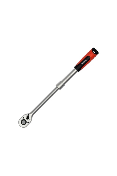 yato Ratchet bit holder YT0299 1/2" 72 teeth telescopic 305-445 mm CrV 2K