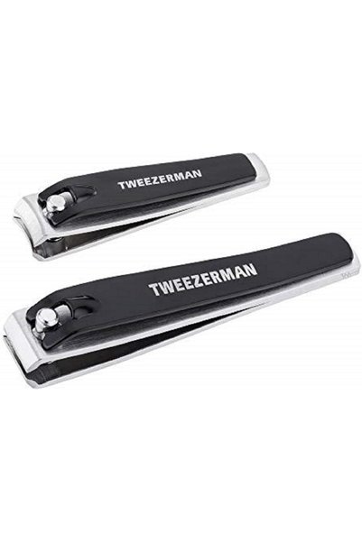 Tweezerman Combo Clipper Set with Fingernail Clippers & Toenail Clippers