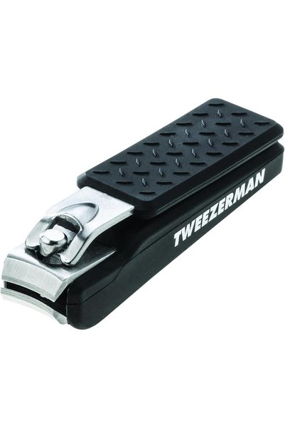 Tweezerman Precision Grip Fingernail Clipper, Black