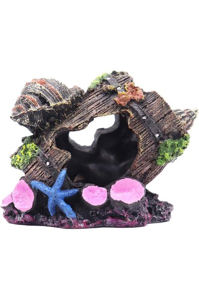 Generic Aquarium Decorations Small Fish Tank Broken Barrel Decorations, Hidea...
