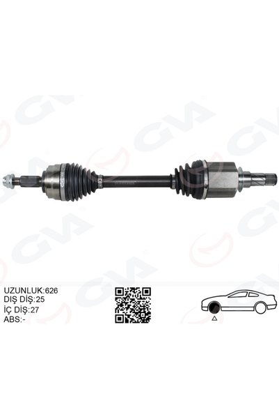 GVA KOMPLE AKS �N SOL RENAULT RENAULT CAPTUR II 20> 1.0 TCe 1.3TCe DW5 OTOMATIK 7