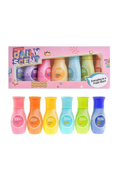 Daily Scent ديلي سنت بنش مجموعة معطر جسم 6 قطع حجم ميني