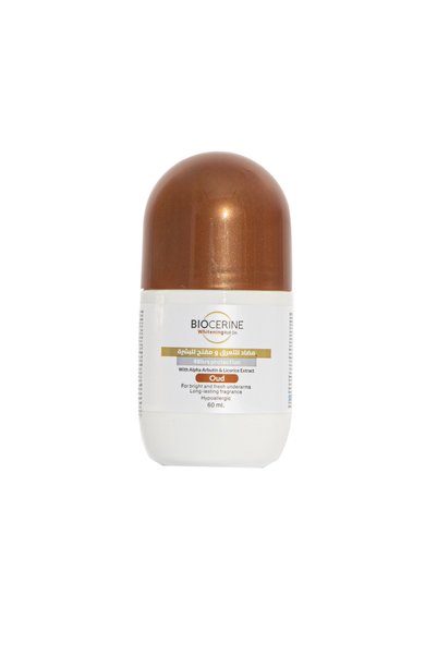 BIOCERINE مزيل عرق عود لايتلينج - 60 مل