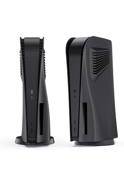 MAKINGTEC غطاء بديل لجهاز PS5 إصدار الأقراص، غطاء واقي مضاد للخدوش والغبار مع...