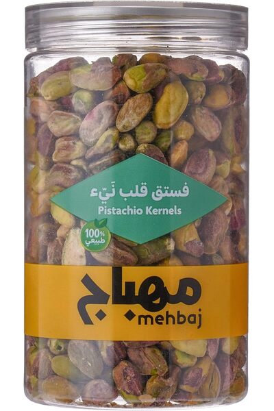 Almehbaj لب الفستق الخام، 220 جرام، أخضر