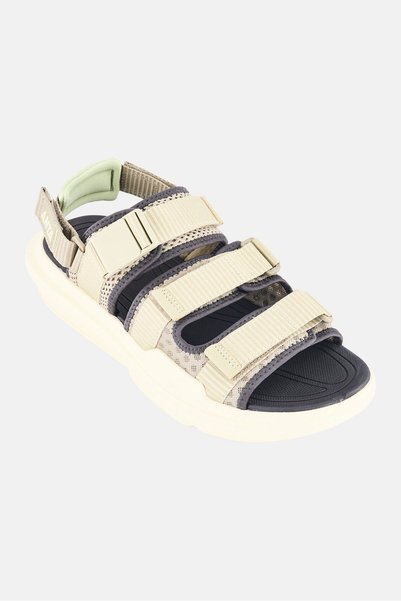 Anta Men Velcro Closure Outdoor Sandals, Beige