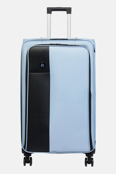 RBX 28 Inch Wheel Spinner Soft Side Luggage, Light Blue