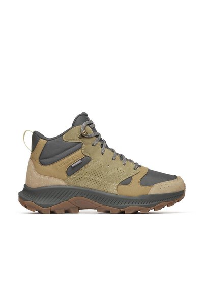 Merrell Tempo Sol Mid WP Trail Shoes - Mountain Green | impermeable