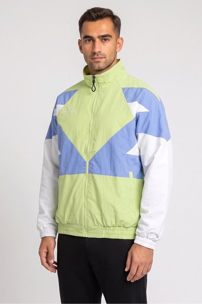 Anta Men Relaxed Fit Long Sleeve Basketball Jacket, Multicolor
