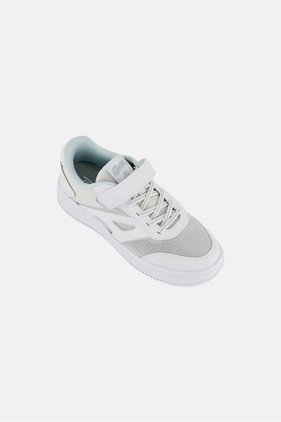 Anta Kids Girl X-Game Velcro Closure Outdoor Shoes, White