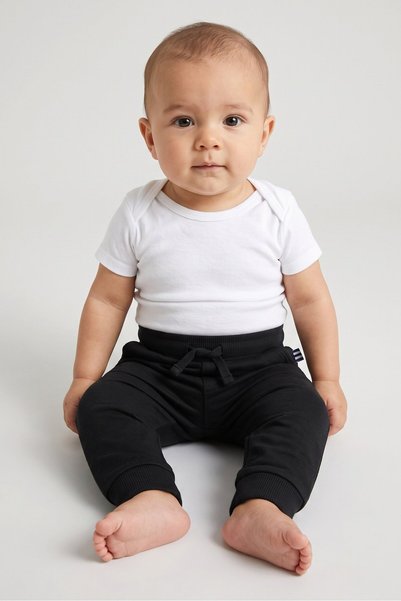 Splendid Toddlers Boy 2 Pieces Solid Jogger Pants, Multicolor