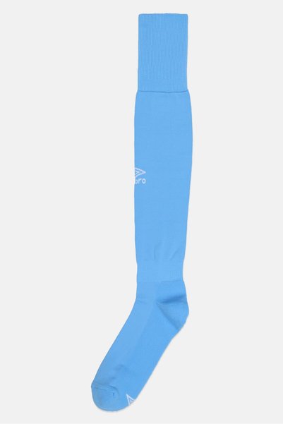 UMBRO Men 1 Pair Brand Logo Football Socks, Sky Blue
