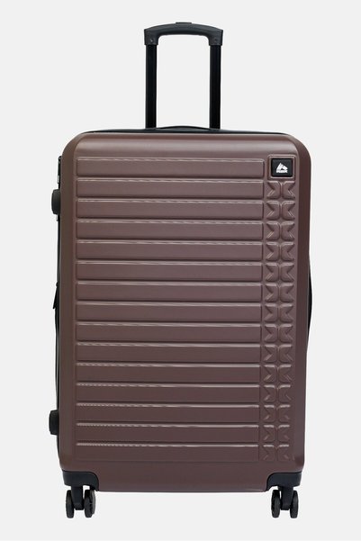RBX 28 Inch Hard Shell Spinner Luggage, Seal Brown