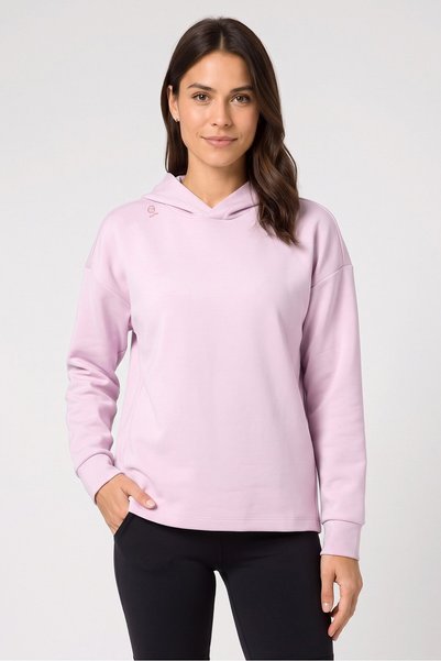 Anta Women Sportswear Fit Long Sleeve Outdoor Hoodies, Purple