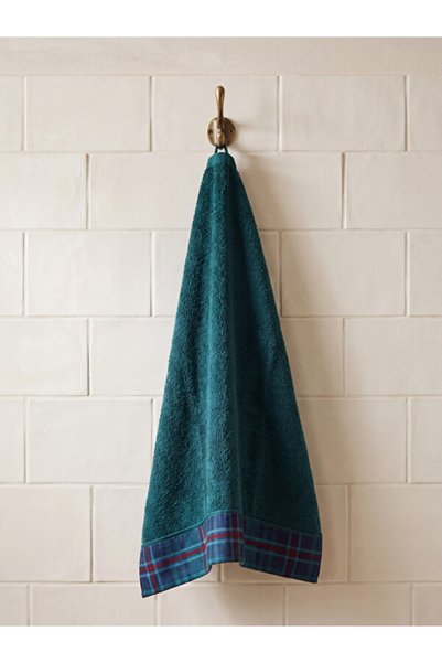 LC Waikiki Esvab • Modern & Distinctive Checkered Embroidered Cotton Face Tow...