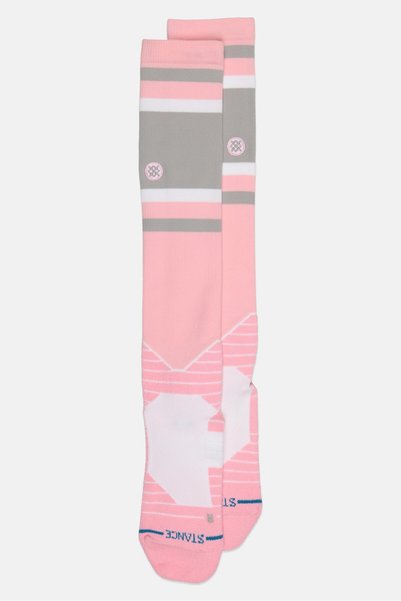 Stance Men Embroidered Crew Socks, Pink