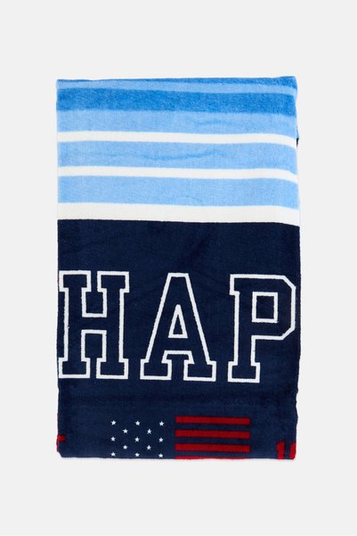 Chaps Cotton Graphic Print Beach Towel, Multicolor