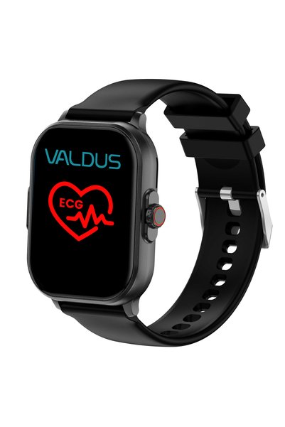 Generic VALDUS ECG Health Smartwatch Oxygen Respiratory Training IP67 280 MAH...