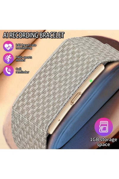 Generic Screenless Smart Bracelet Waterproof Fitness Tracker Health Monitorin...