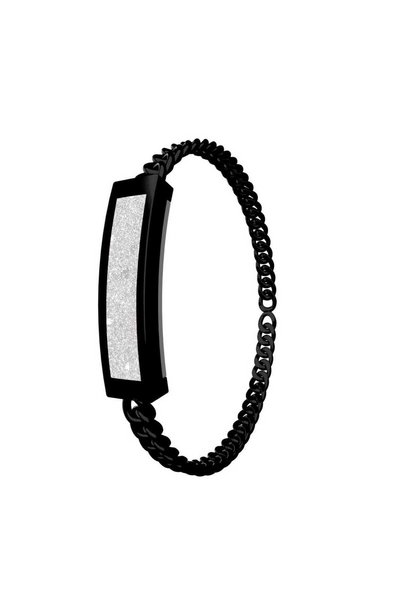 Generic Womens Zinc Alloy Smart Bracelet Sleep Monitor Heart Rate Blood Oxyge...