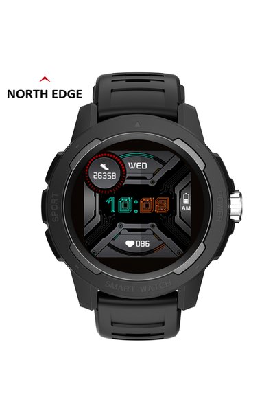 Generic NORTH EDGE Men's Men Fashion Sports Watches Screen Heart Rate Pedomet...