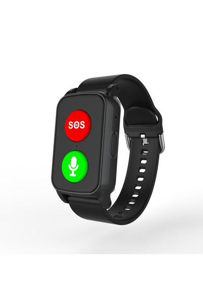 Generic سوار GPS للمسنين بتقنية 4G مع زر طوارئ SOS، جهاز تتبع GPS للرعاية بال...