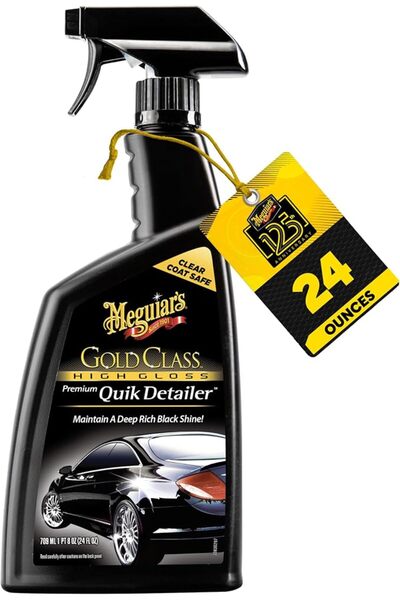 Meguiar's Consumer Meguiar's Gold Class Quick Car Detailer, 24 Oz, G7624, H11...