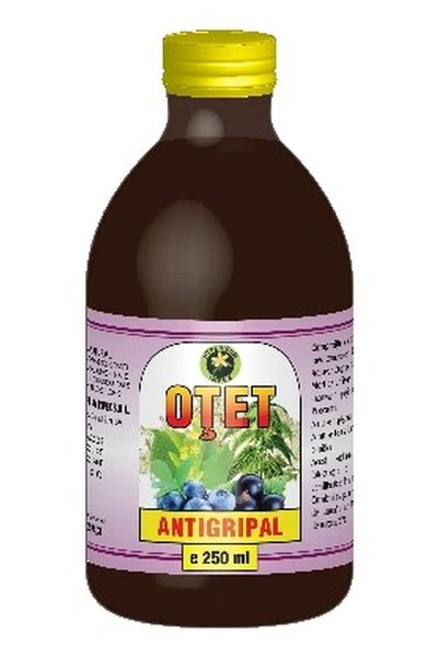 HYPERICUM Otet antigripal Hypericum, supliment alimentar cu otet de mere si p...
