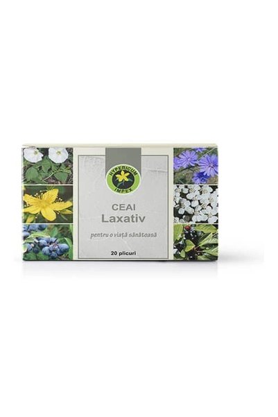 HYPERICUM Ceai Laxativ Hypericum, supliment alimentar din 8 plante (brusture,...