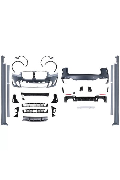 tuningset Kit caroserie compatibil cu BMW X3 G01 LCI 2021-2023 M Sport